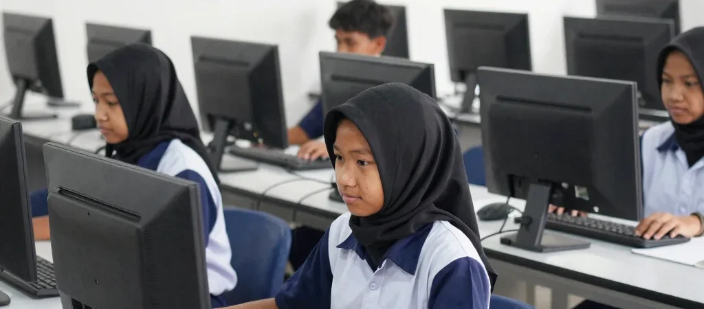 Pemanfaatan Laboratorium Komputer untuk Meningkatkan Literasi Digital Siswa