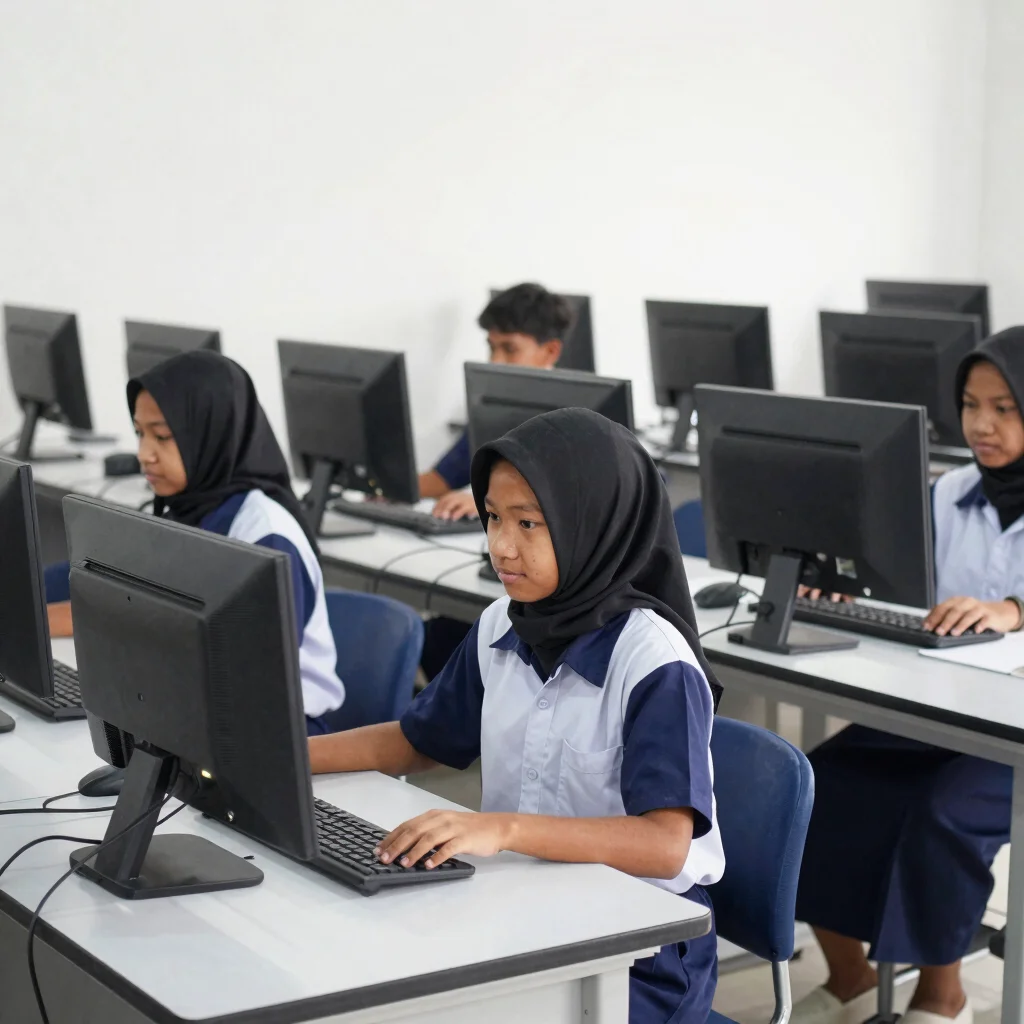 Pemanfaatan Laboratorium Komputer untuk Meningkatkan Literasi Digital Siswa